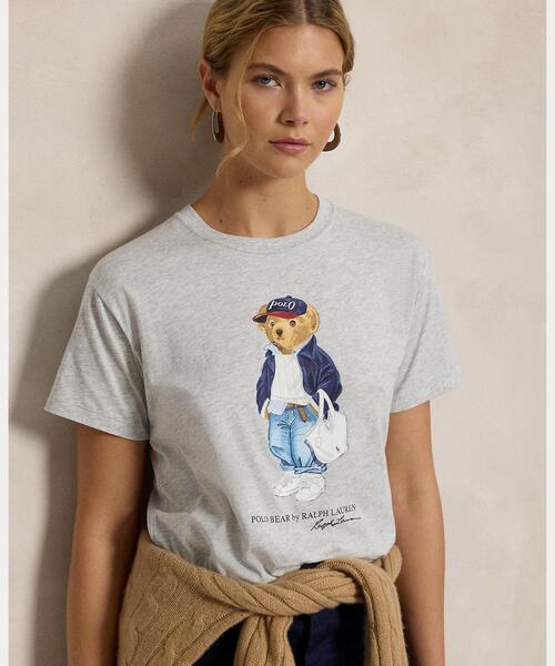 [新品未開封タグ付き]  ロゴ刺繍　Poloベア　ジャージーTシャツ POLO RALPH LAUREN - [新品未開封タグ付き] ロゴ刺繍 Poloベア