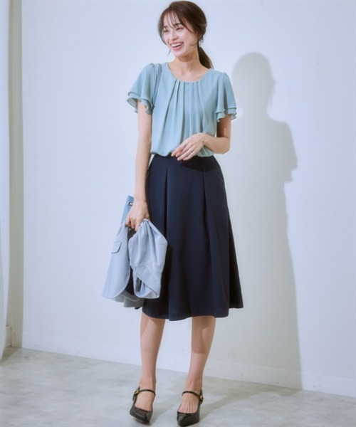 7days Life Styling uvカット セレモニースーツ スカートスーツ 「吸汗