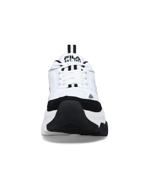 「FILA」 ローカットスニーカー 24.0cm ホワイト×ブラック レディース_画像6