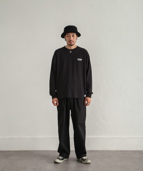 「UNCORD」 長袖Tシャツ LARGE ブラック メンズ_画像4