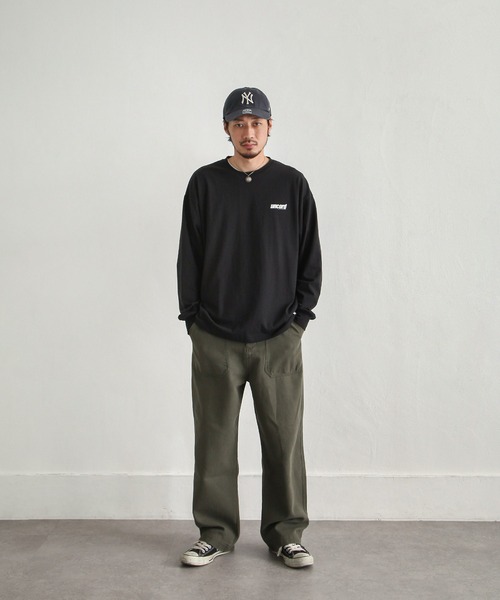 「UNCORD」 長袖Tシャツ LARGE ブラック メンズ_画像7