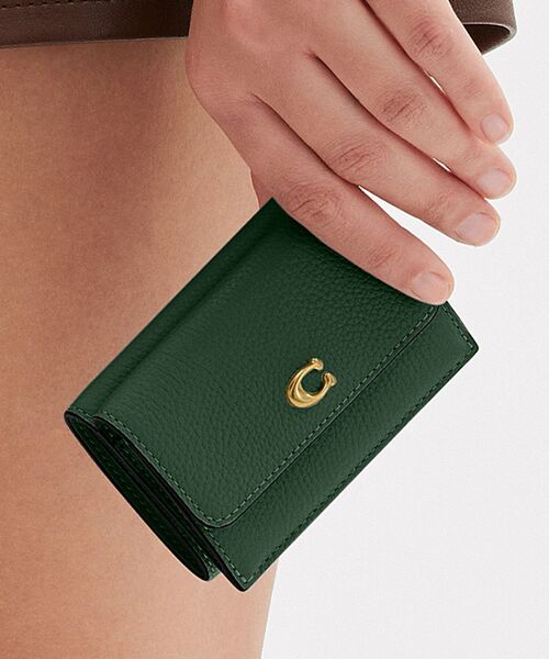 COACH（コーチ） 財布 ONE グリーン系その他 レディース : ZOZOTOWN