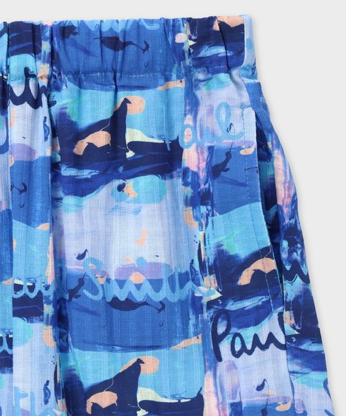 Paul Smith JUNIOR 甚平 浴衣 ジュニア ペインティングコラージュ