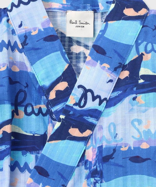Paul Smith JUNIOR 甚平 浴衣 ジュニア ペインティングコラージュ