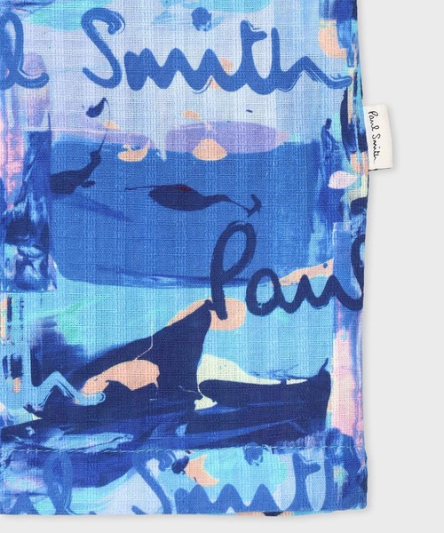 Paul Smith JUNIOR 甚平 浴衣 ジュニア ペインティングコラージュ
