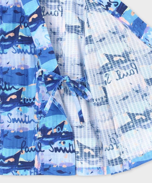 Paul Smith JUNIOR 甚平 浴衣 ジュニア ペインティングコラージュ