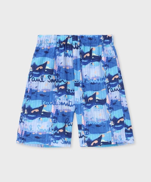Paul Smith JUNIOR 甚平 浴衣 ジュニア ペインティングコラージュ