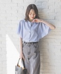「GLOBAL WORK」 半袖ブラウス ME...の詳細画像4