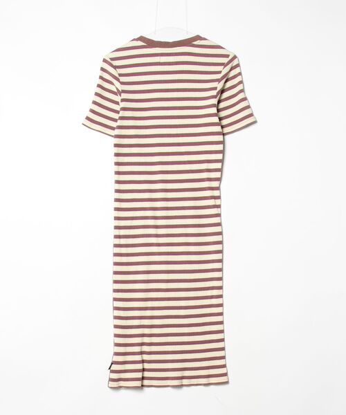 STUSSY（ステューシー） Tシャツワンピース M ブラウン レディース 