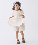ブラウス シャツ 「リンク」レースパフチュニッ...の詳細画像4