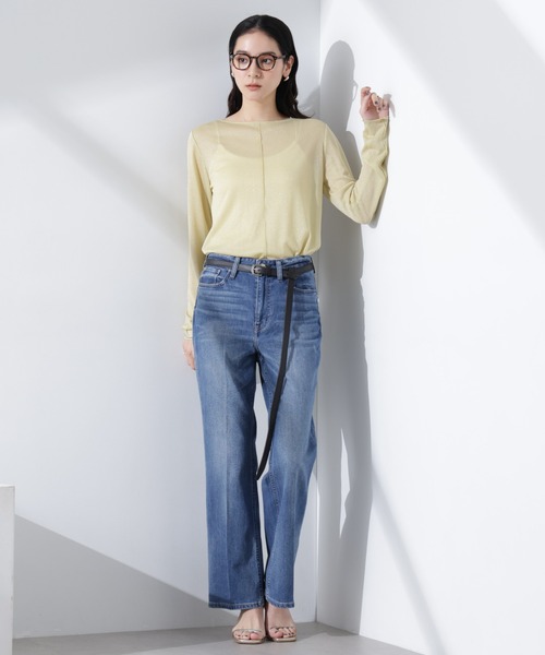 「Healthy denim」 デニムパンツ 22 ブルー レディース_画像3