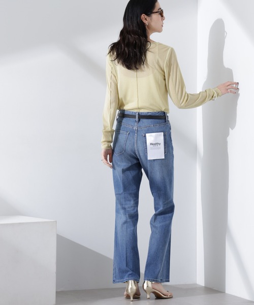 「Healthy denim」 デニムパンツ 22 ブルー レディース_画像5