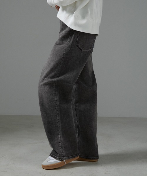 「Healthy denim」 デニムパンツ 25 ブラック系その他 レディース_画像8