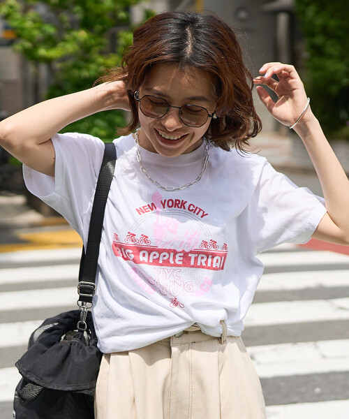FREAK'S STORE（フリークスストア） tシャツ 半袖 SPORTS PRINT T