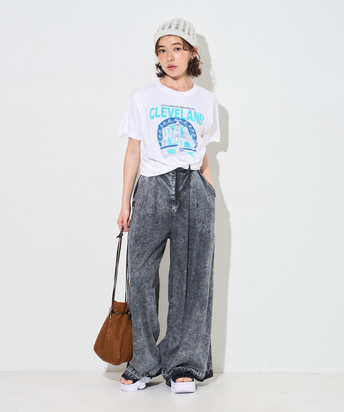 FREAK'S STORE（フリークスストア） tシャツ 半袖 SPORTS PRINT T