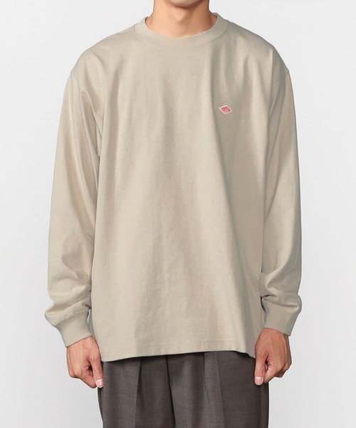 「DANTON」 長袖Tシャツ 38 ブラック メンズ_画像3