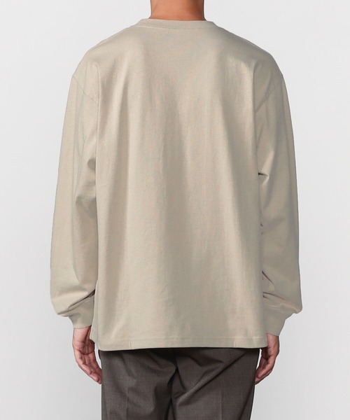 「DANTON」 長袖Tシャツ 38 ブラック メンズ_画像5