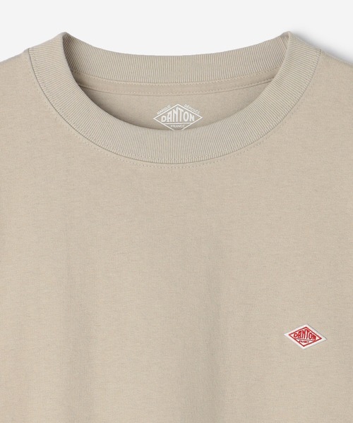 「DANTON」 長袖Tシャツ 38 ブラック メンズ_画像6