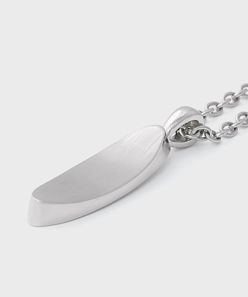 ネックレス “Curved Oval” ネックレス「260913 210」 メンズの画像
