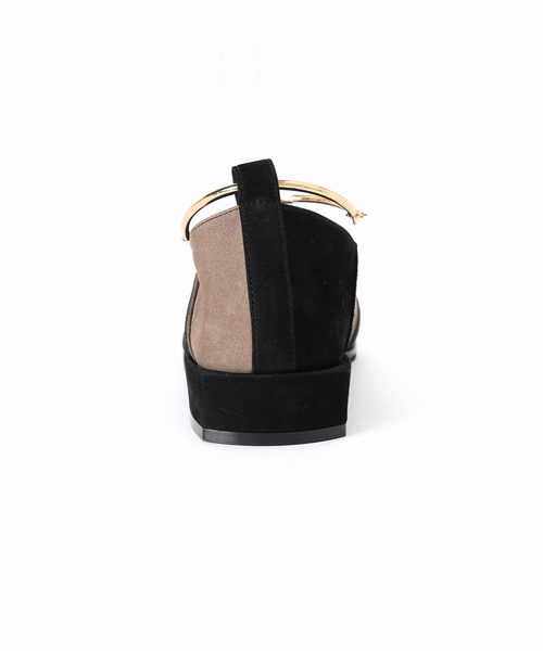 「GRISE」 シューズ 24.5cm ブラック×ブラック レディース_画像8