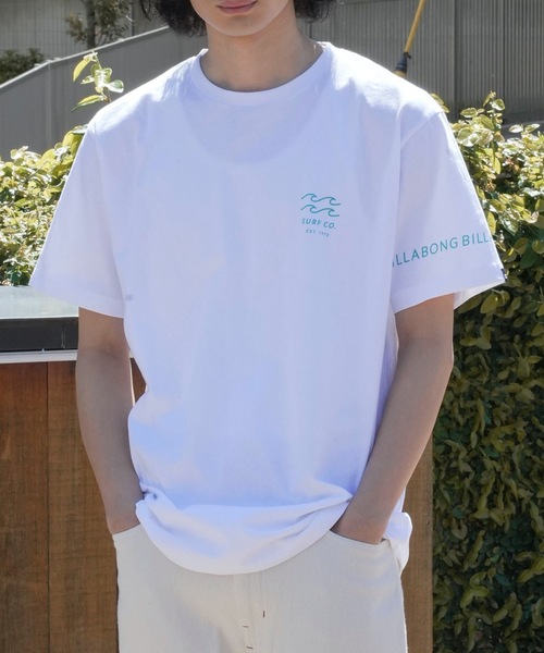 「BILLABONG」 半袖Tシャツ LARGE ホワイト メンズ_画像8