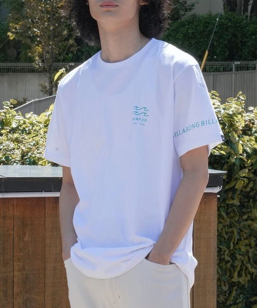 「BILLABONG」 半袖Tシャツ LARGE ホワイト メンズ_画像9