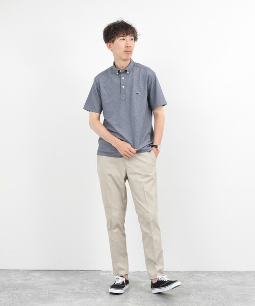 NOLLEY'S（ノーリーズ） ポロシャツ 「ビジカジ対応」クジラ Polo