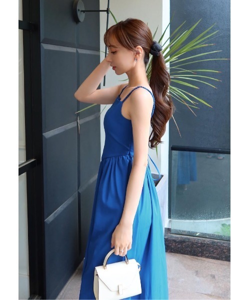 完売品　LUDICRUM ワンピース　ブルー M LUDICRUM（ルーディクルム） ワンピース 夏 Back open dress