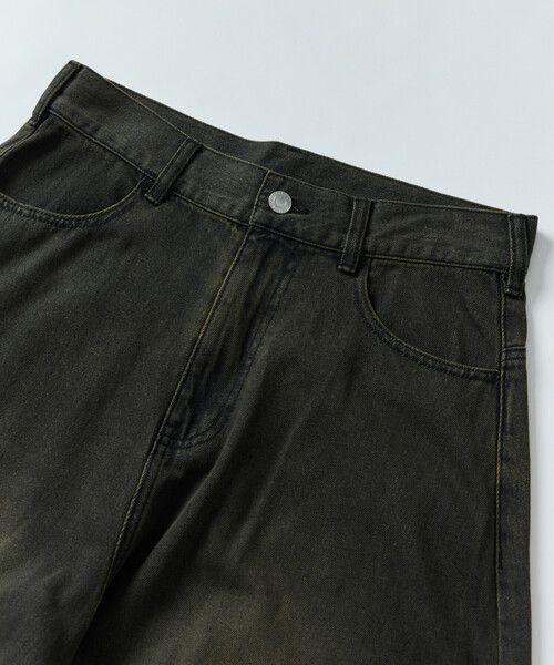 「FREAK'S STORE」 デニムパンツ SMALL ネイビー メンズ_画像3