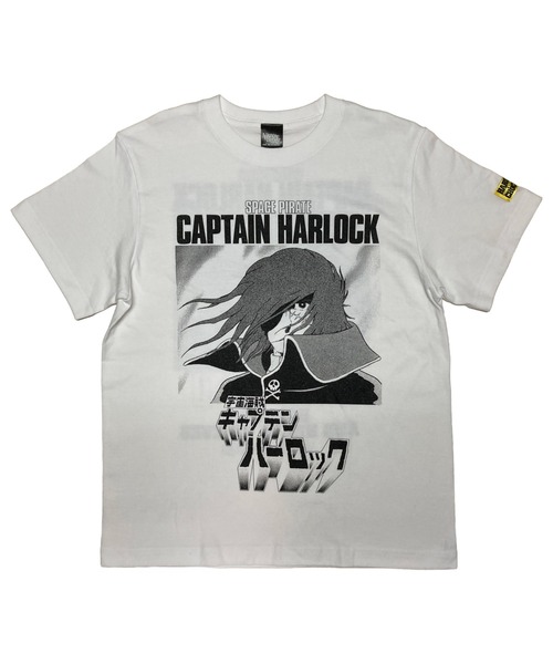 tシャツ 宇宙海賊キャプテンハーロック 無限の海(海賊旗ホワイト