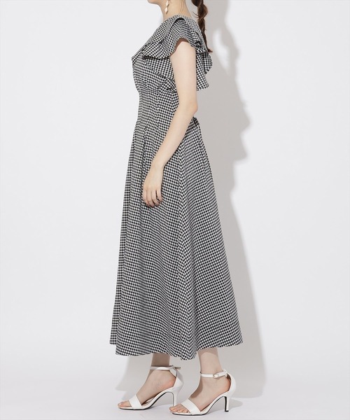 「WILLSELECTION」 ノースリーブワンピース MEDIUM ラベンダー レディース_画像8
