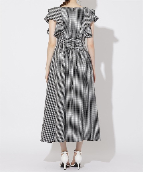 「WILLSELECTION」 ノースリーブワンピース MEDIUM ラベンダー レディース_画像9
