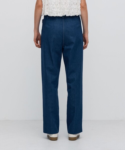 「BACCA」 デニムパンツ 36 ブルー レディース_画像6