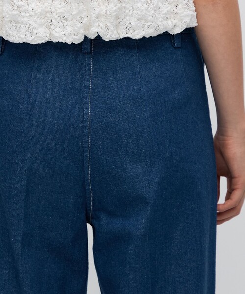 「BACCA」 デニムパンツ 36 ブルー レディース_画像8
