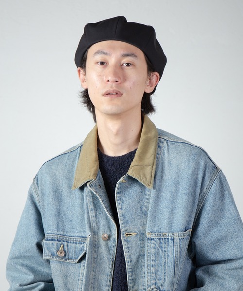 RACAL（ラカル） 帽子 キャスケット メンズ High-twist gabardine