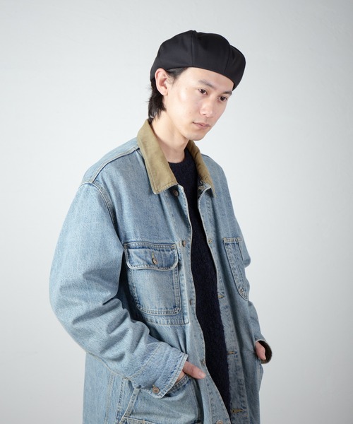 RACAL（ラカル） 帽子 キャスケット メンズ High-twist gabardine