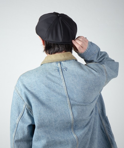 RACAL（ラカル） 帽子 キャスケット メンズ High-twist gabardine