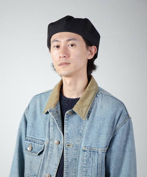 RACAL（ラカル） 帽子 キャスケット メンズ High-twist gabardine