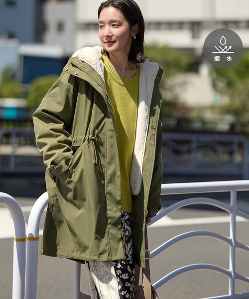 Barbour（バブアー） ミリタリーコート 38 ブラック レディース