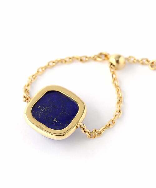 指輪 リング GEMSTONE・チェーンリング「ラピスラズリ」 レディースの画像