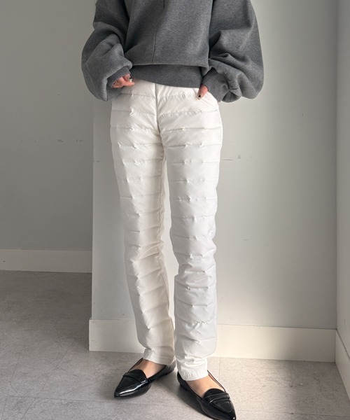 RANAN（ラナン） パンツ あたたかダウンパンツ レディース : ZOZOTOWN