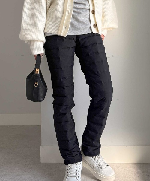 RANAN（ラナン） パンツ あたたかダウンパンツ レディース : ZOZOTOWN