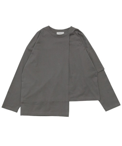 select MOCA（セレクトモカ） tシャツ アシンメトリーカットプル