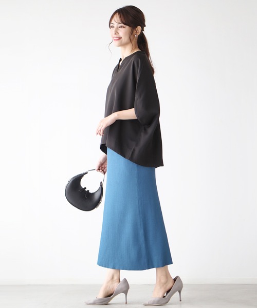 【新品】Ehre style 穿きごこちに感動！魔法のタイトスカート　ロング丈 Ehre style スカート 穿きごこちに感動！魔法のタイトスカート