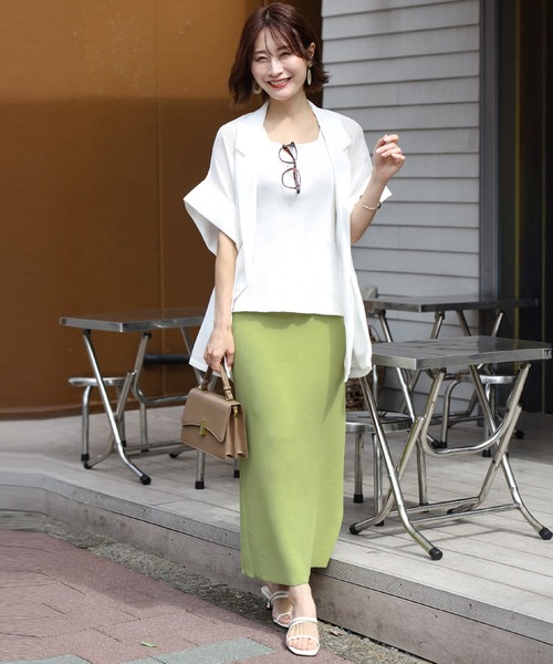 【新品】Ehre style 穿きごこちに感動！魔法のタイトスカート　ロング丈 Ehre style スカート 穿きごこちに感動！魔法のタイトスカート