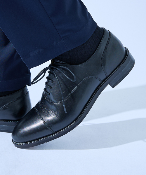 美品☆alfredo BANNSTERドレスシューズ【革・プレーントゥ・内羽根】 alfredoBANNISTER｜【WEB限定】人気NO.1 / 内羽根ストレート