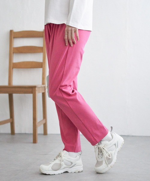 パンツ kika 140-150]サスペンダー付きワイドパンツ(ガウチョ・ワイドパンツ