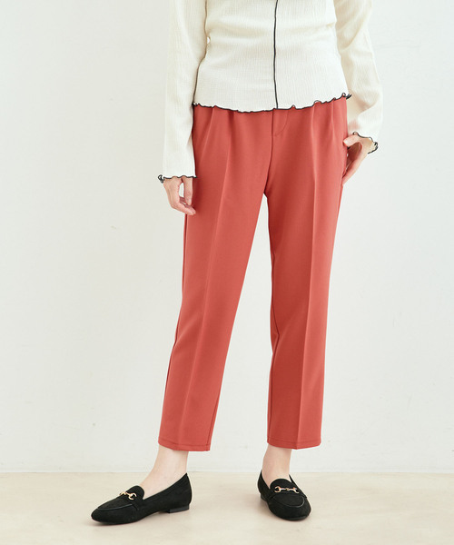 DRESSTERIOR★美品★ワイドセンタープレステーパードパンツ　Lサイズ DRESSTERIOR（ドレステリア）の「◇【otonaMUSE12月号掲載