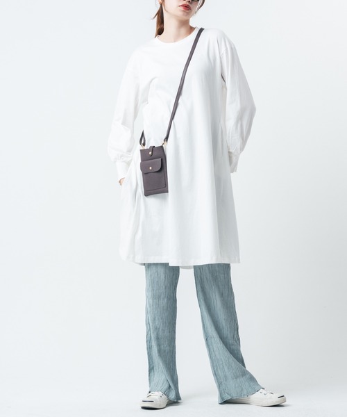 MURA ショルダーバッグ バッグ フルグレイン シュリンクレザー