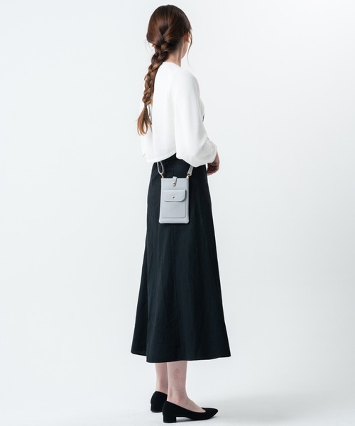 MURA ショルダーバッグ バッグ フルグレイン シュリンクレザー